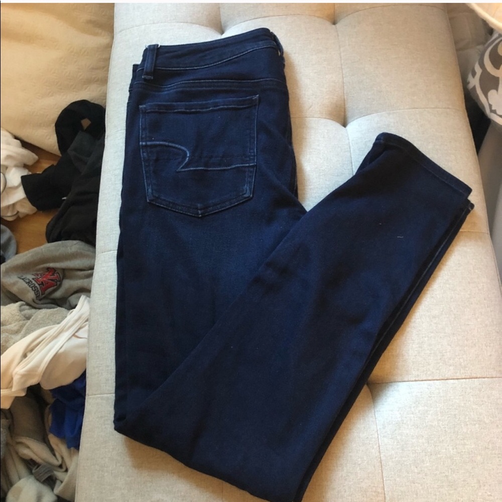 AEO Skinny Jennings high waisted